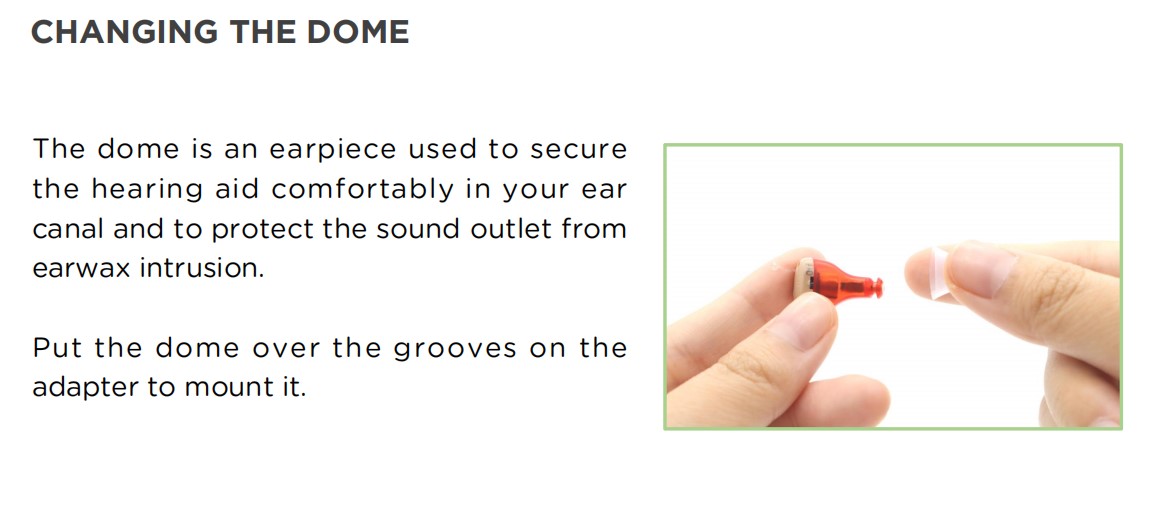 ITE CIC In The Ear Bluetooth Hearing Aids Assistance For The Elderly Red