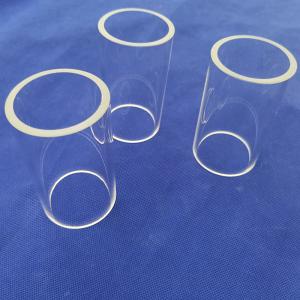 China Reactor Quartz Testing Tube Glass Sleeve For Germicidal Lamps 40 MM wholesale