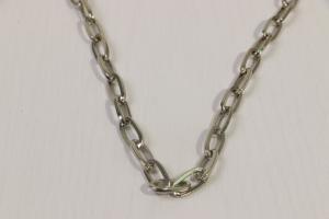 China Multiapplication Silver Plated Cable Chain 9mm Width Ecofriendly wholesale