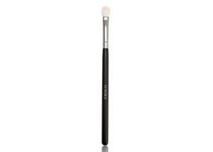 China High Quality White Goat Hair Eye shadow Makeup Brush With Black Wood Handle wholesale