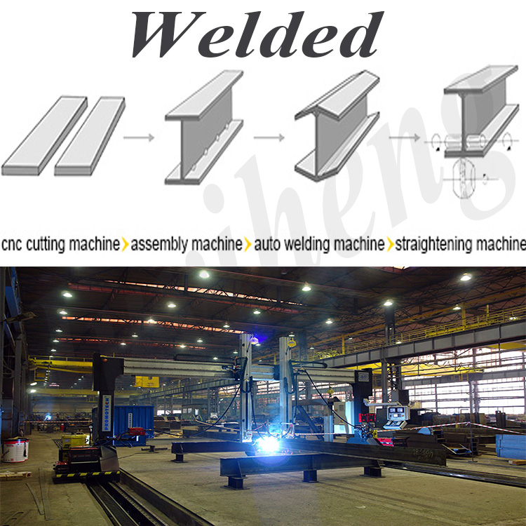 100 X 50mm Structural H Beam Q235B Hot Rolled H Beam For Construction