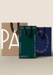 FSC Compostable 110gsm Gift Kraft Paper Bag