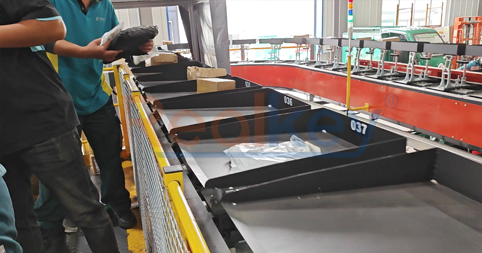 Simple Maintenance Tilt Tray Sorters Rapid Deployment Scalability High Accuracy
