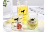 Mouth Blown Personalized Glass Cup / Engraved Glass Coffee Mugs