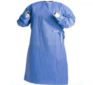 China Long Sleeves Medical Protective Suit Disposable Reinforced Surgical Gown wholesale