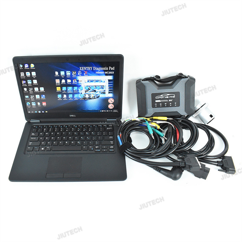 Ready to use laptop+DoIP VCI SUPER MB PRO M6 WiFi Professional Dealer Diagnostic Tool for BENZ Cars Trucks Full Fun