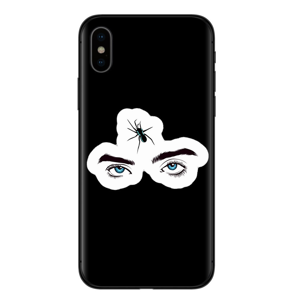 Lightweight Designer Cell Phone Cases Black Islamic Hijab Girls Gift Anti Shock