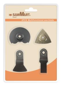 China oscillating tool accessories saw blade 4pcs kit wholesale