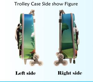 China EVA Material Kids Hard Shell Luggage For Travel 48 × 33 × 23 Cm wholesale