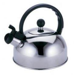 China Silver Color Stainless Steel Tea Kettle / 3.0L To 7L Whistling Teapots Kettles wholesale