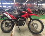 250cc Wind Cooling 1370mm Wheelbase Dirt Bike Motorcycle