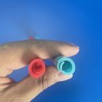 Flexible Reusable Silicone Straw Food Grade Silicone Drinking Sucker Opening