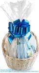 Large Cello/Cellophane Bags,30x 40 Inches Clear Basket Bags OPP Plastic