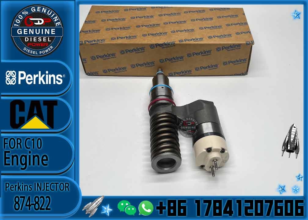 Diesel Engine Fuel Injector 874-822 For CAT C10 C11 C12 C13 Diesel Engine 3176 3196 Excavator