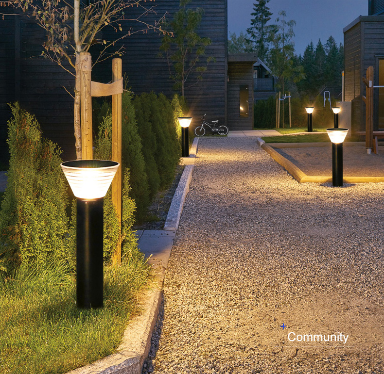 LED2835 Outdoor Garden Solar Light 3500K Warm White Optically Controlled