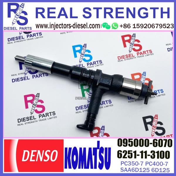 Common Rail Diesel Engine Fuel System 6251-11-3100 095000-6070 For PC350-7 PC400-7