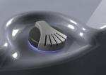 Glue Mount Type Textured Hot Tub Valves / Hot Tub Repair Parts Massage Spa Hot