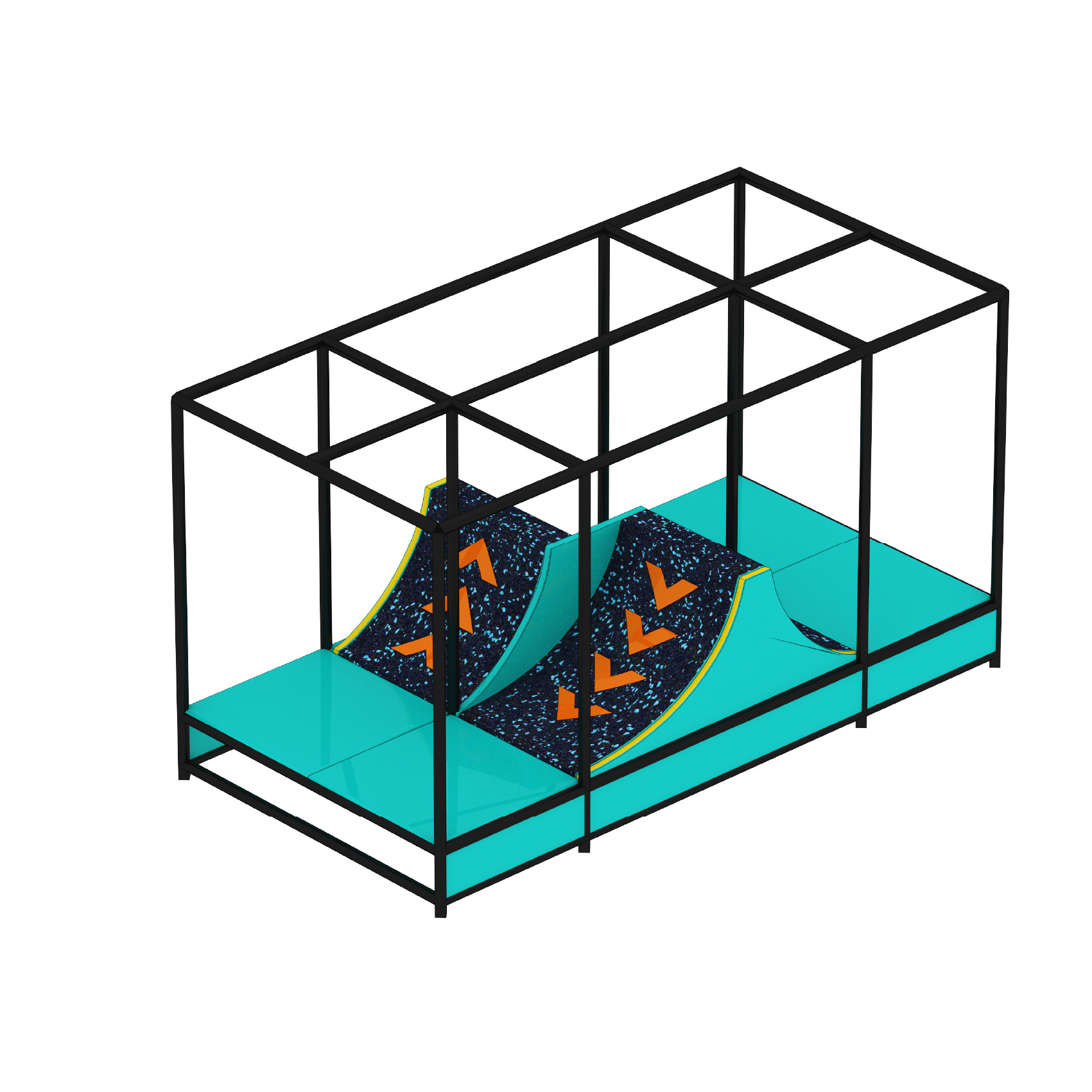 Custom Adventure Park Junior Ninja Course Indoor Playground Equipment