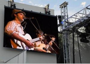 China Square Outside SMD LED Display Rental 2R1G1B Seamless Splicing High Brightness wholesale
