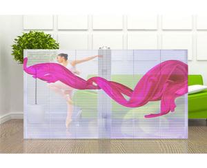 China Fast Installation 1100 Nits Indoor Semioutdoor Curtain LED Display wholesale