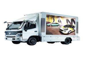 China P8mm 256*128mm Truck Led Panel , 5500nits Mobile Led Signs For Rent wholesale