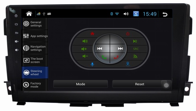 Ouchuangbo Nissan Teana 2013 android car media support gps navigation bluetooth wifi mp3 player