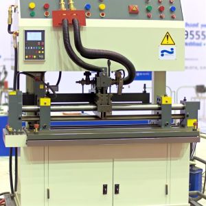PLC Controlled Hydraulic Pneumatic Welding Seam Press Machine 380V