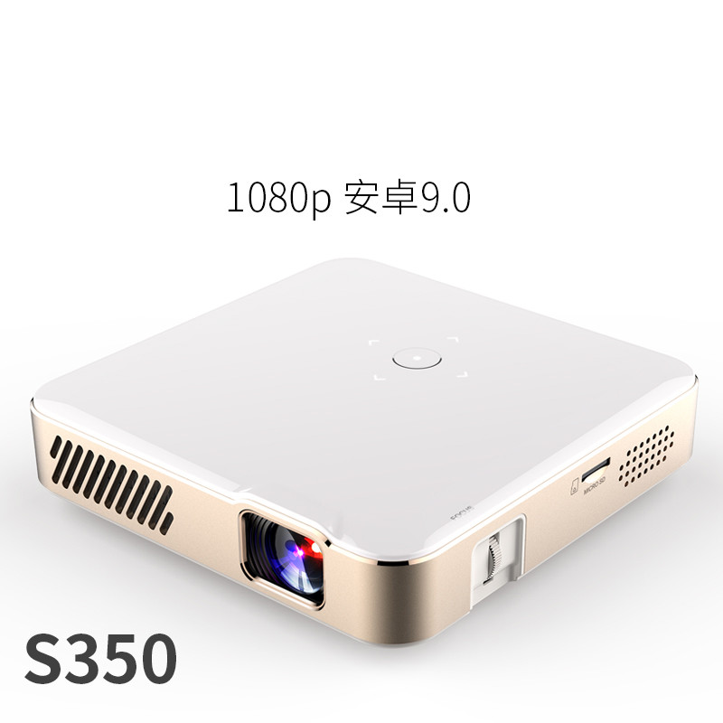 Native 1080P LED DLP Interactive Projectors Android 6000 Lumens