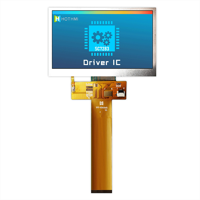 480x272 Color 4.3 Inch TFT LCD Display Module Sunlight Readable TFT-H043A21WQISTKN40