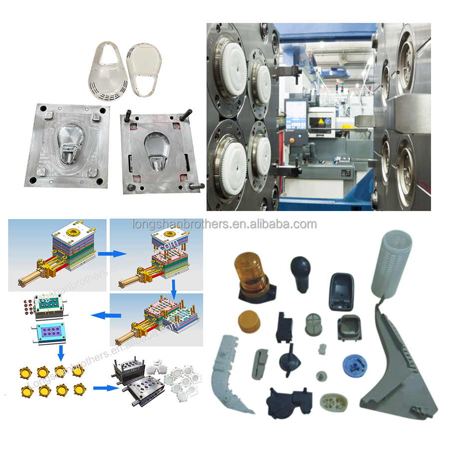 Polishing Plastic Injection Mold Tooling For Vehicle Household Parts Injection Molding