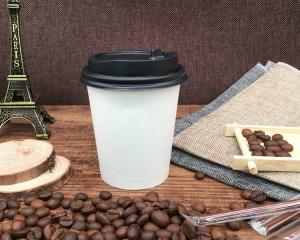 China 12oz Single Wall Kraft Paper Biodegradable Disposable Coffee Cups wholesale