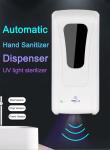 Induction Spray Foam Drip Dispenser 1000ml Wall Mounted Disinfection Sterilizer