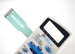 China Glossy Tactile Membrane Switch / Light Weight Membrane Switch Keyboard wholesale