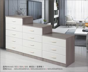 China Light Color MDF Chest Of Drawers Optional Dimensions wholesale