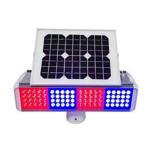 China LED Solar Traffic Lights Blinking Solar Traffic Warning Light wholesale