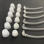 Transparent Hearing Aids Accessories 2 Caps Custom Ear Molds
