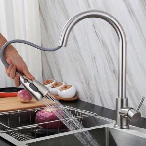 China Safe Lead Free 304 Stainless Steel Kitchen Sink Faucets Healthy Hygienic wholesale