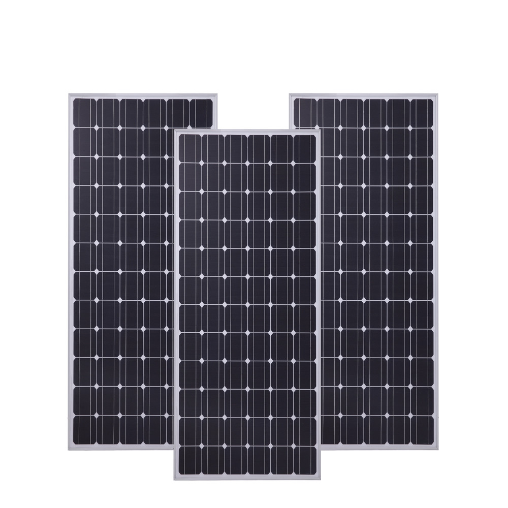 Flat Roof Wifi 150m Growatt Inverter AC220V 5KW On Grid Solar System