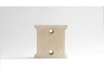 Shockproof Fireplace Fire Blocks For Stove Multiscene Heat Resistant