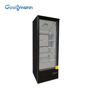 China 360L Vertical Showcase Freezer , Double Insulating Upright Display Freezer wholesale