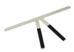 Stainless Steel Eyebrow Microblading Ruler Three Point Positioning Makeup