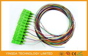 China FTTX + LAN Fiber Optic Pigtail 5M 0.9mm PVC LSZH High Performance wholesale