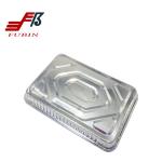 Cookie Sheet Shallow Aluminum Rectangular Foil Trays With Lid 4500ml