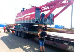 China Hydraulic Crawler Crane CQUY100I 100Ton Lattice Boom Crane with Cummins QSL.9209/2000KW/rpm for sale wholesale