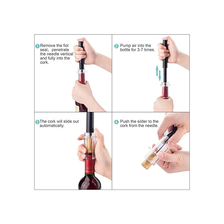 Screw Coated Wine Opener With Printing Logo