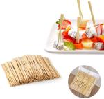Bleached Grade A 3.5 Inch Fruit Skewer Sticks
