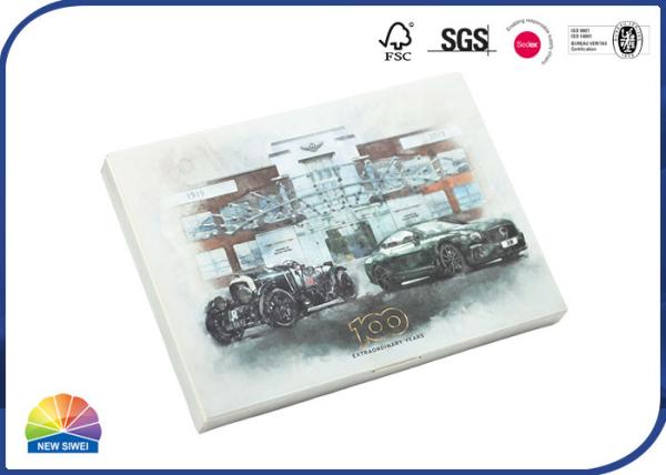 Custom Display 300gsm Coated Gift Box For Sketch Art Stationary Festive Gift