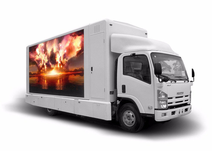 Outdoor SMD2727 P6.67mm Mobile Truck LED Display For Promotional Activities