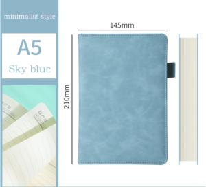 China Notebook customized printable logo diary thickened Office Stationery Book wholesale