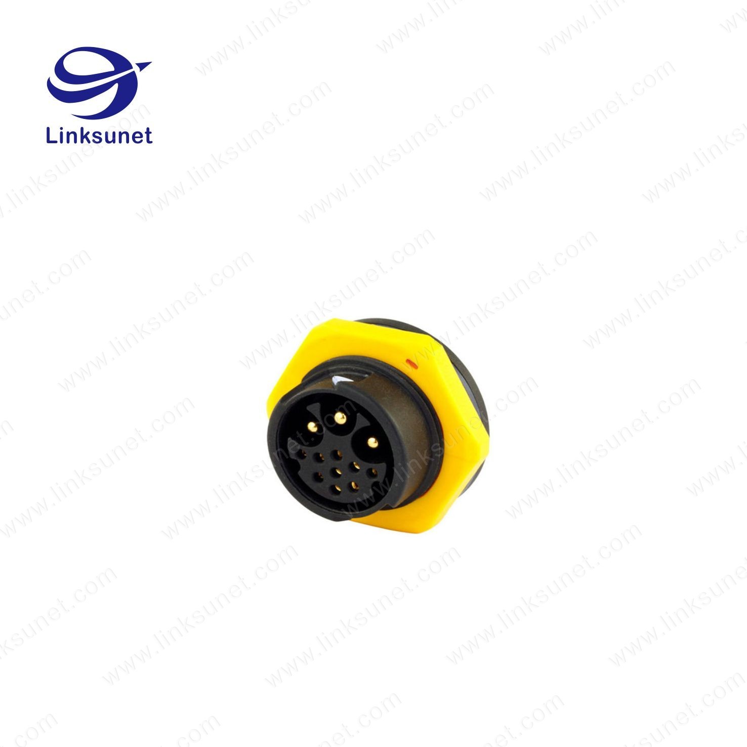 Circular Connector Cable Assembly 8P Connector ADD XHP - 12 UL1061 PVC LED Wiring Harness